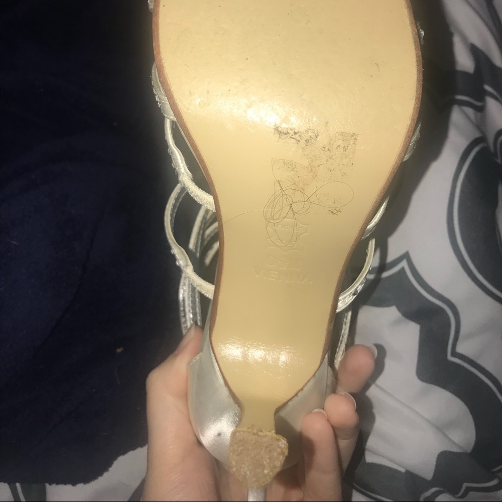 Ivory Prom Shoes - Picture 3 of 4